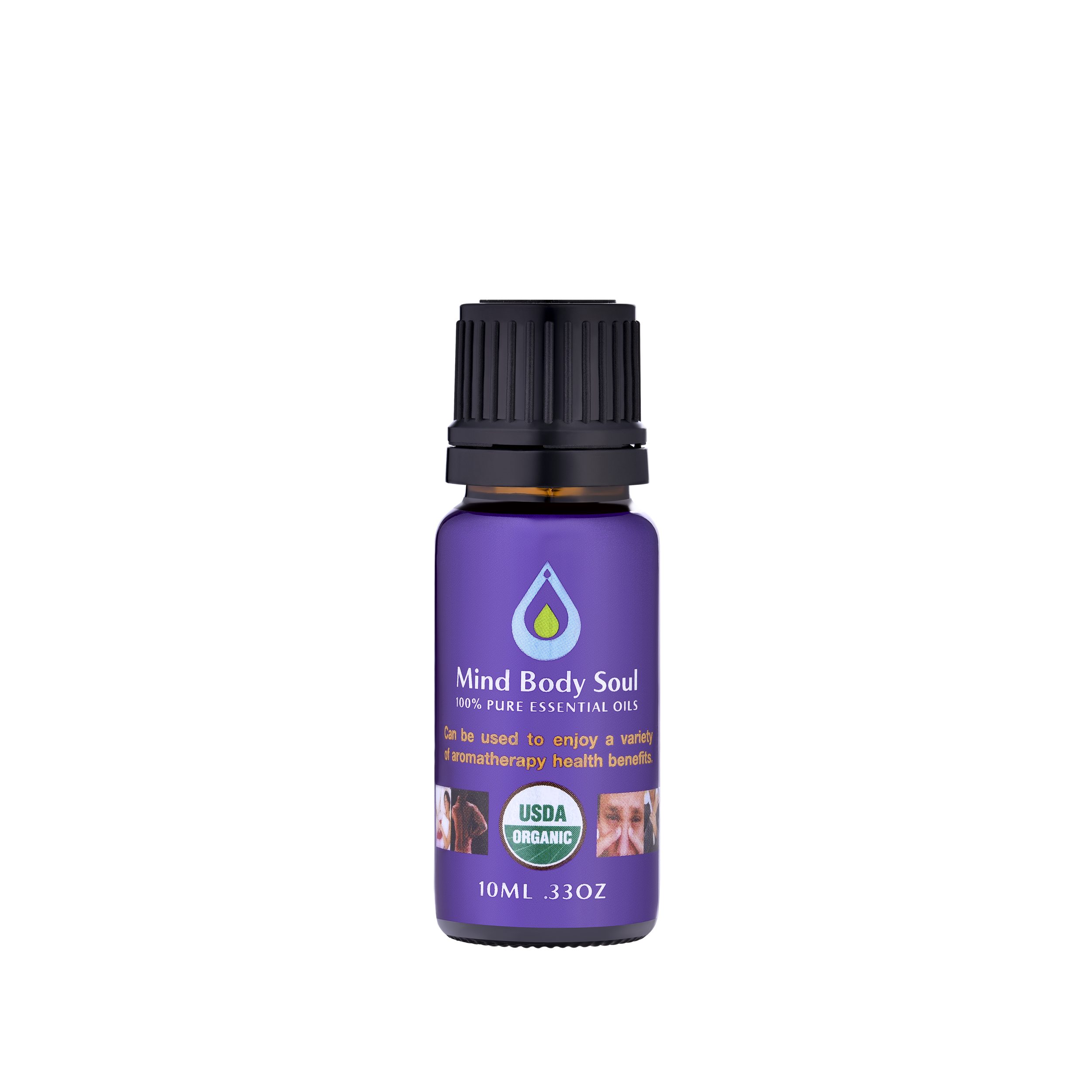 Mind Body Soul Oil 1/3 ounce (10mL) bottle 