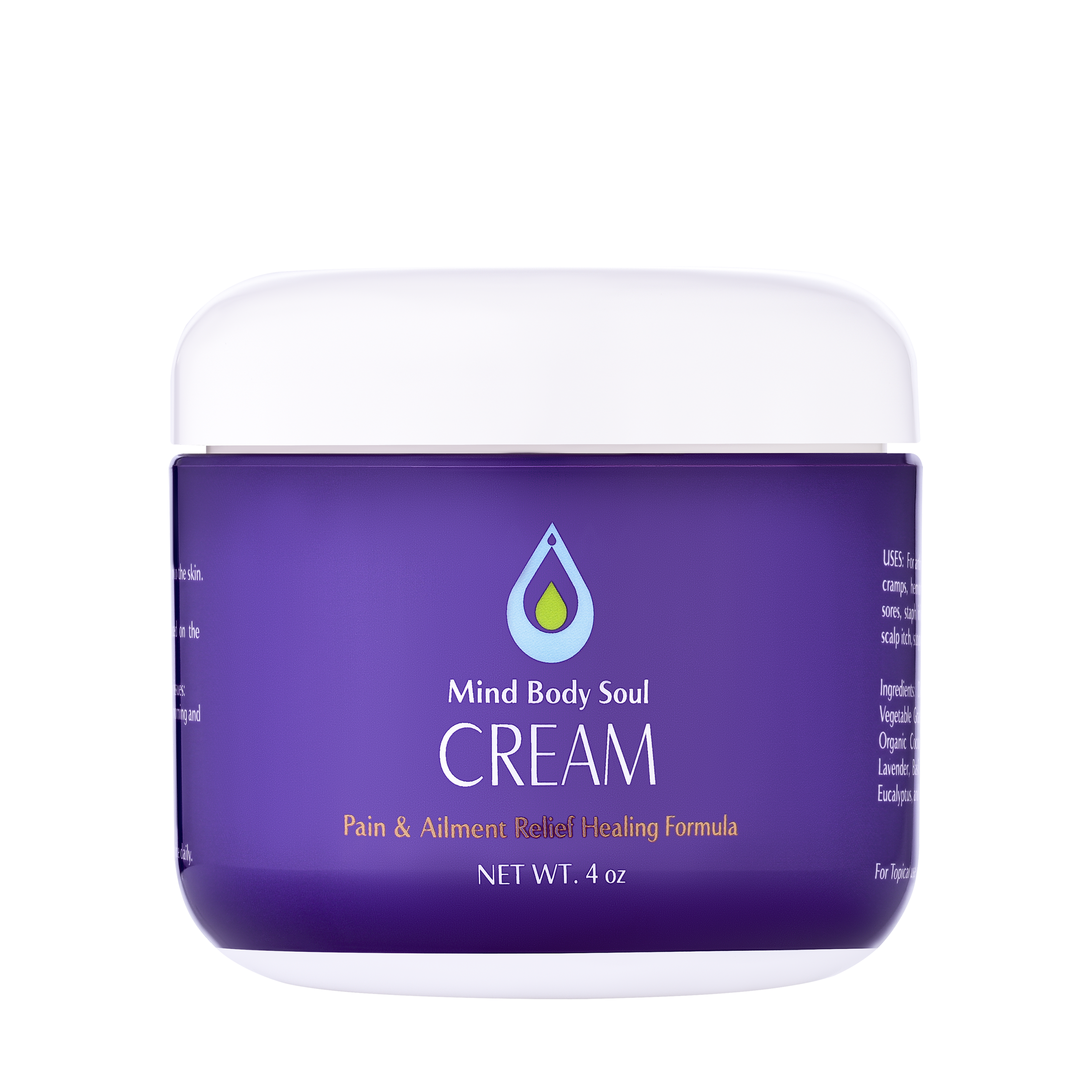 Pain Relief Cream - Mind Body Soul Oil